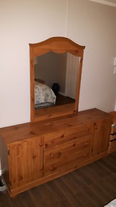 Wood dresser for sale