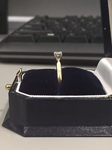 Yellow Gold Diamond Ring (Please make an offer)