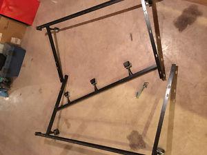 double metal bed frame