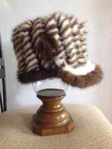 mink winter hat