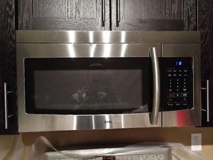 1.7 cu. ft. Over-the-Range Microwave Hood Combo in Stainless