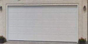 16x8 Non-Insulated White Garage Door