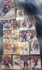 17 Edmonton Oilers Common Cards-1 5x7 Yakupov Rookie-2