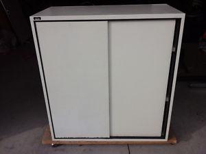 2 Door Sliding Metal Storage Cabinet
