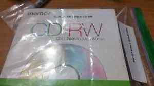 3 pack High Speed CD-RW 12x700MB Rewritable cds