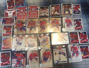 32 Montreal Canadiens Common Cards & Stickers (17)