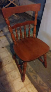 4 kitchen chairs and kids bed for sale