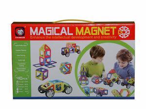 40 pcs Magical Magnet Toys Magnetic Construction Like