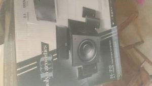 5.1 home theater masterd sound system