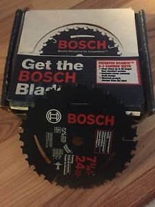 7 1/4 Bosch aggressive saw blades