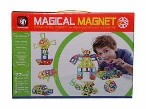 77 pcs Magical Magnet Toys Magnetic Construction Like