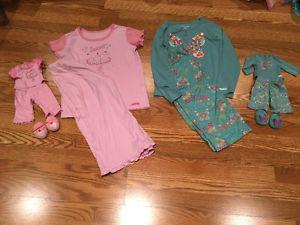 American Girl pajamas and Dolls clothes