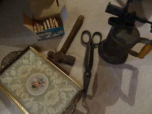 Antique Oil Cans and Misc. Items