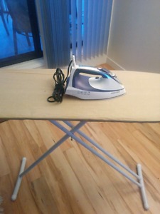 Black and decker iron with board