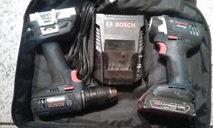 Bosch Driver and Impact 18v