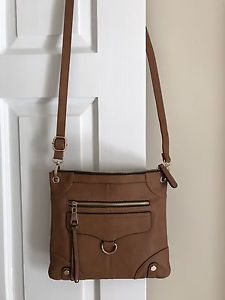 Brown crossbody purse from Spring