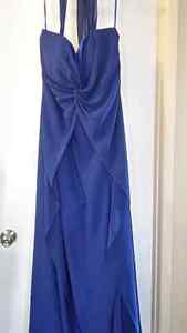 Cobalt Blue Evening/Wedding/Maid of Honor/Party Gown