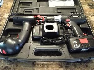 Craftsman cordless drill and light combo