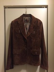Danier brown suede jacket