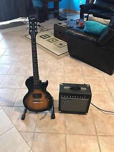 Epiphone guitar and amp package