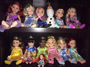 Full Collection of Disney Princess Dolls