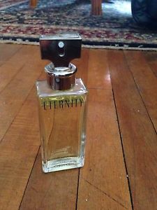 Full bottle of Calvin Klein eternity perfume