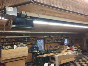Garage/workshop Propane radiant heater