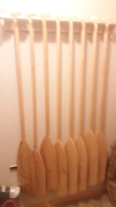 Handcrafted paddles $75 each or 10 for $500