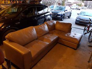 Leather Sectional Couch for Sale