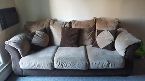 Love seat and sofa for sale
