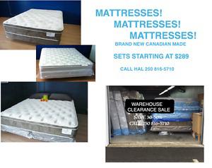 MATTRESSES! MATTRESSES!!! SETS AT FACTORY PRICES-ALL SIZES