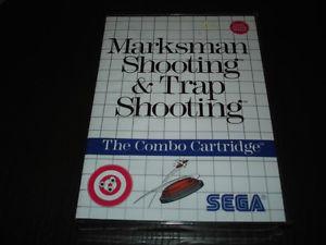 Marksman & Trap Shooting Sega Master System New Factory