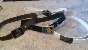 Men's belts small/medium