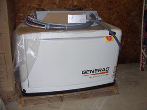 NEVER USED NATURAL GAS GENERAC 8 KW GENERATOR