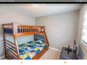 NICE WOOD BUNK BED ! ONLY $500!