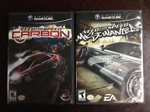 Need for speed carbon & most wanted (Nintendo GameCube)