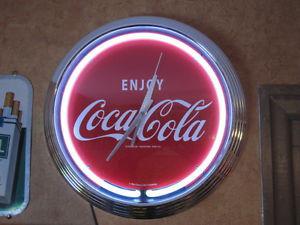 Neon "Coca Cola" Clock