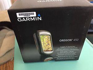 New Garmin Oregon 450 Handheld GPS