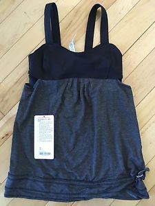 New with detached tag lululemon Sz 4 back on track tank