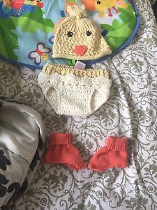 Newborn Chick Easter Outfit