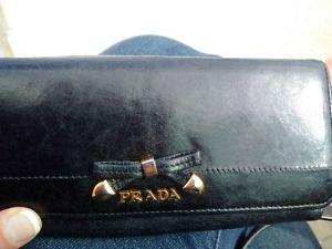 Prada wallet authentic