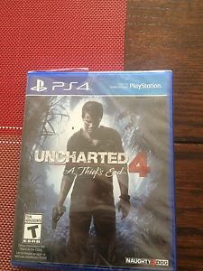 Ps4 Uncharted 4 unopened