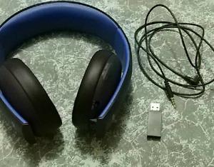 Ps4 wireless gold headset