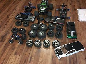 Rc traxxas lot and DRONE