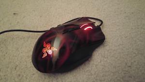 Red Wraith Razor Naga Gaming mouse
