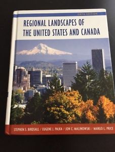 Regional landscapes of the us and canada