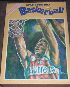 STATIS PRO  NBA BASKETBALL GAME AVALON HILL