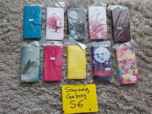 Samsung Galaxy S6 Leather Flip Cover Cases