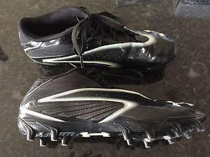 Under Armour football cleats. Size 10