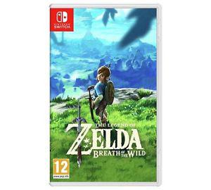 Used Mint condition Nintendo switch breath of the wild